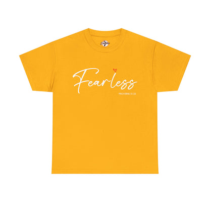 "Fearless" Inspirational Graphic T-Shirt