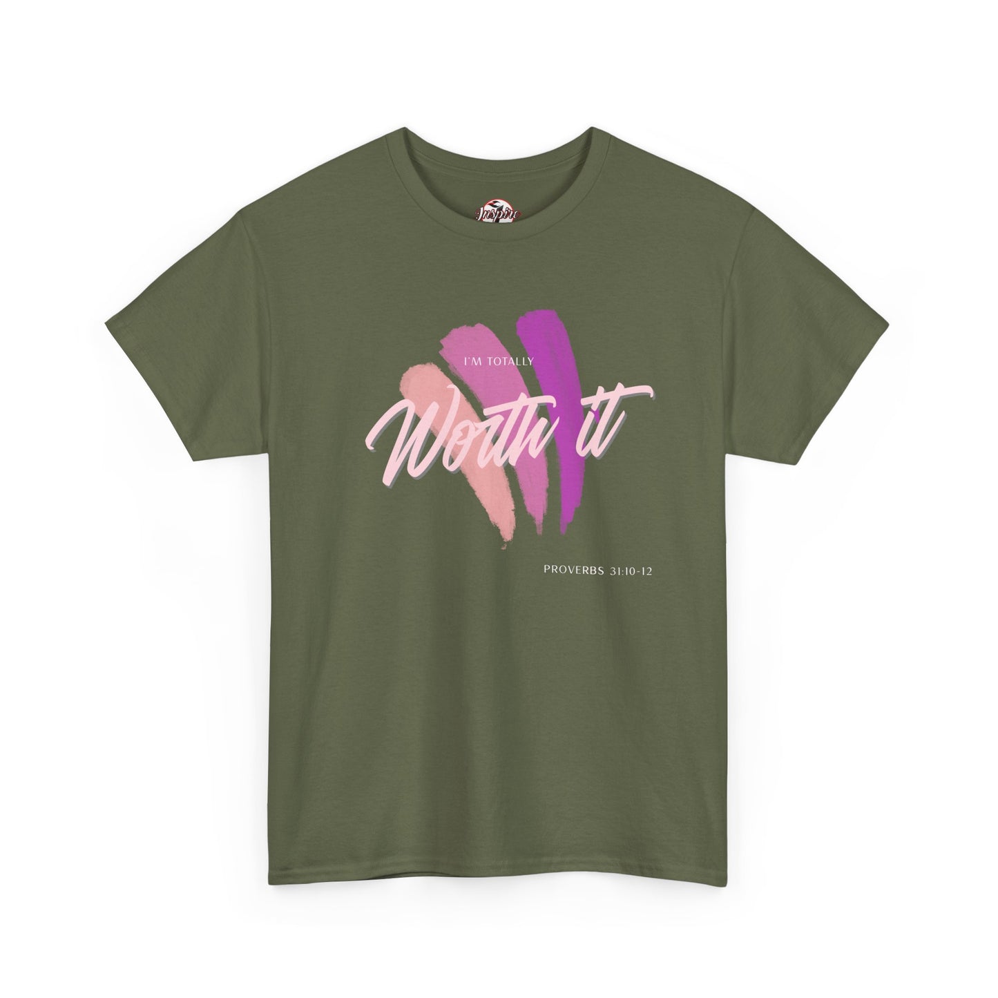 "Totally Worth It" Women's Motivational Graphic T‑Shirt