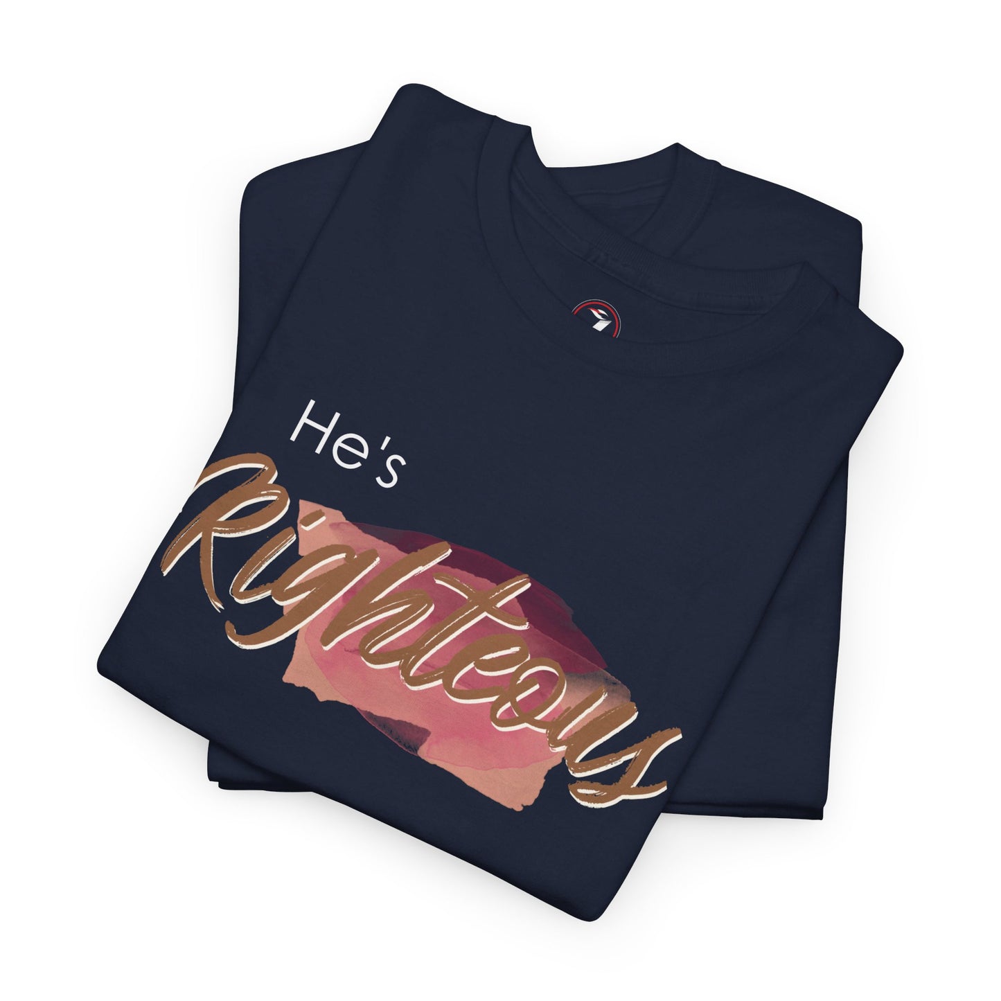 He's Righteous Unisex Heavy Cotton Tee