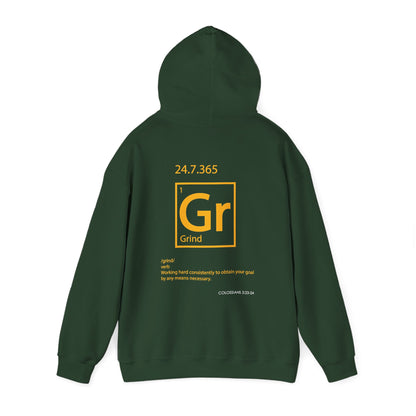 "Grind" Motivational Unisex Pullover Hoodie