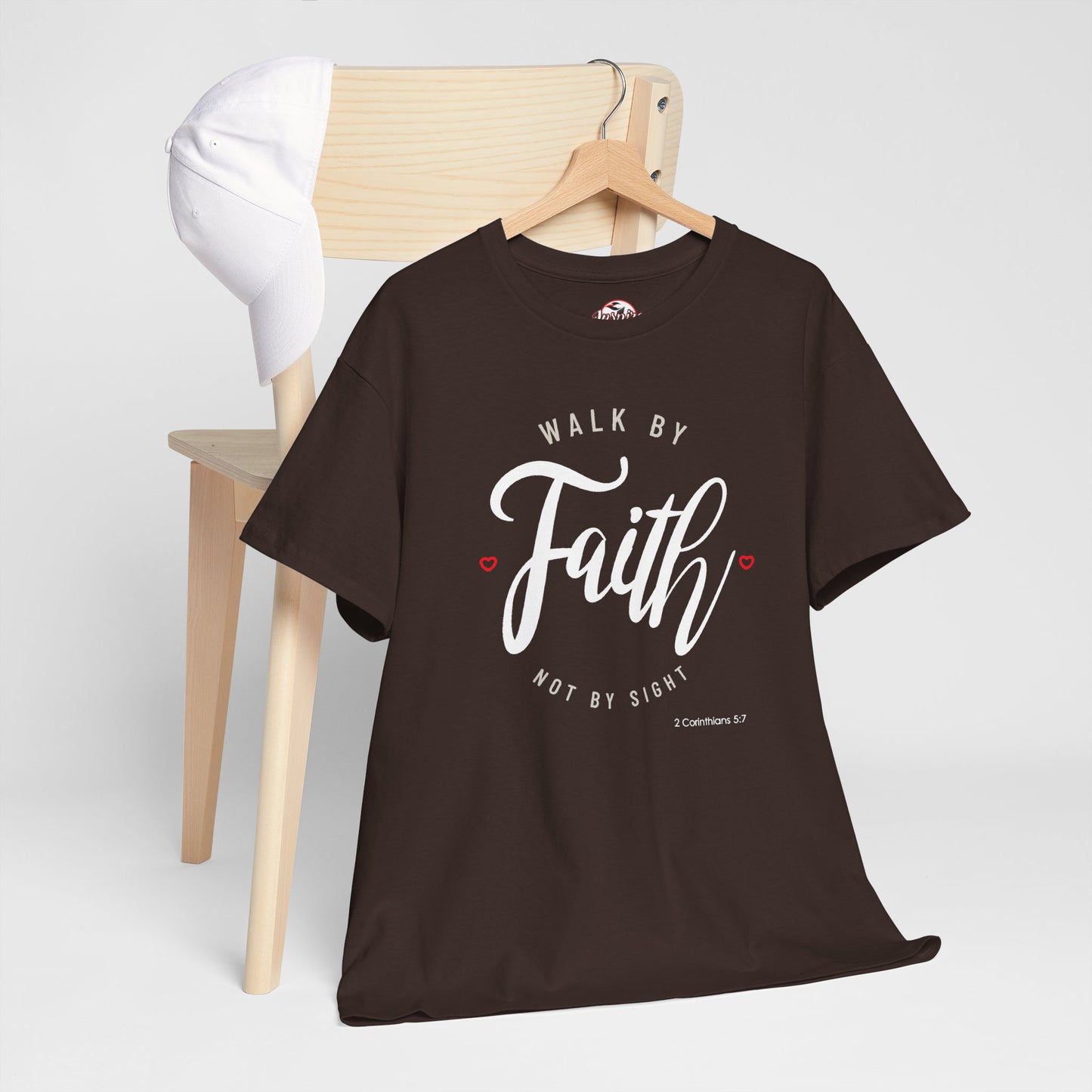 "Walk By Faith, Not By Sight" Motivational T-Shirt