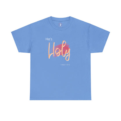 He's Holy Unisex Heavy Cotton Tee