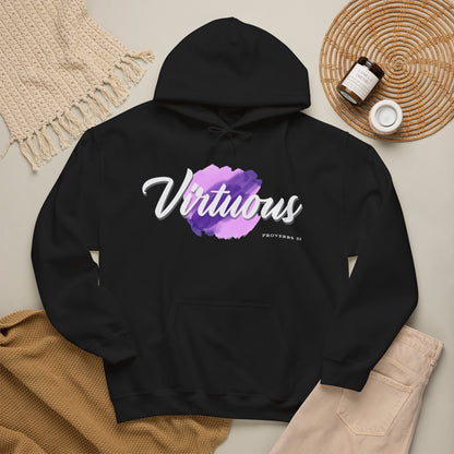 "Virtuous" Affirmation Pullover Hoodie