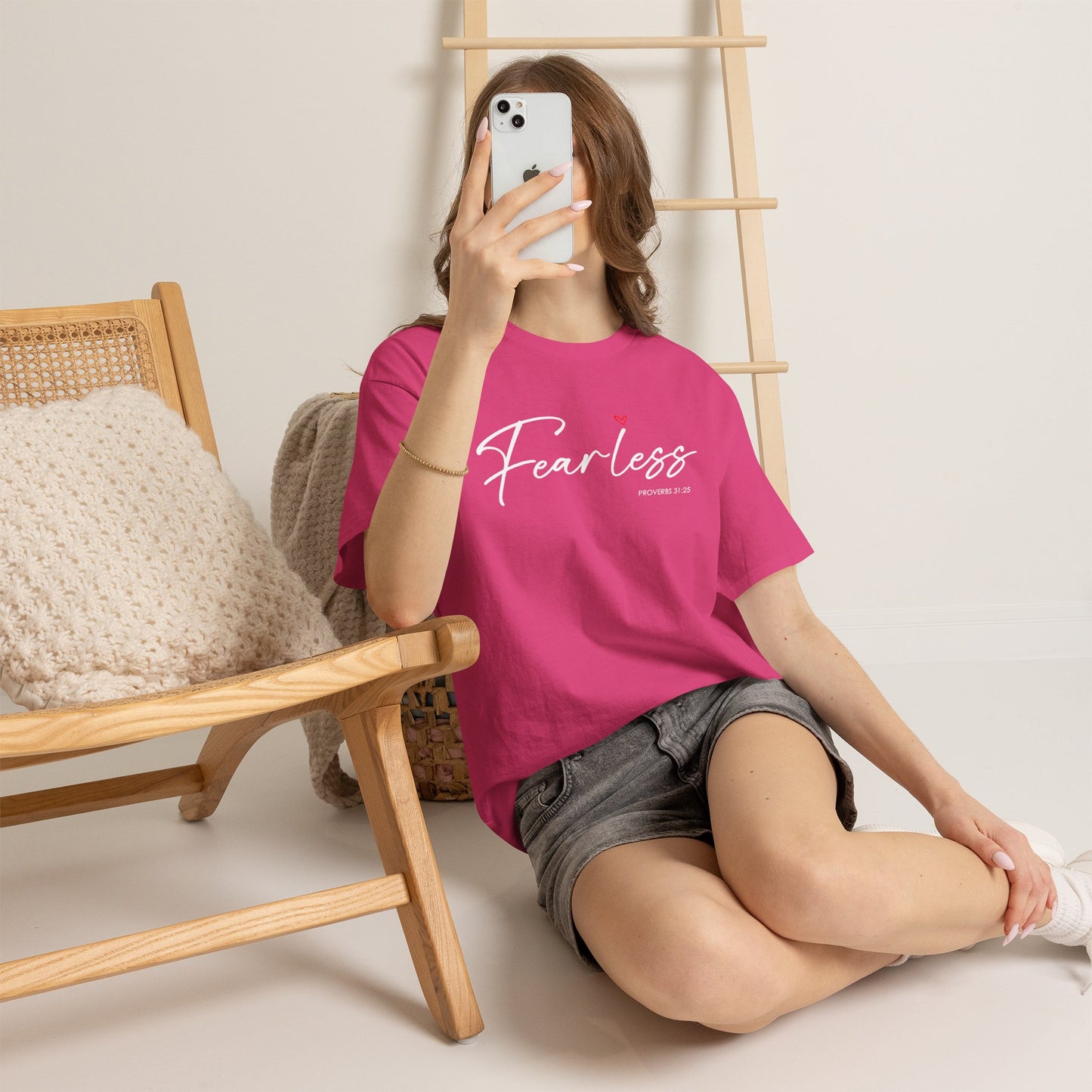 "Fearless" Inspirational Graphic T-Shirt