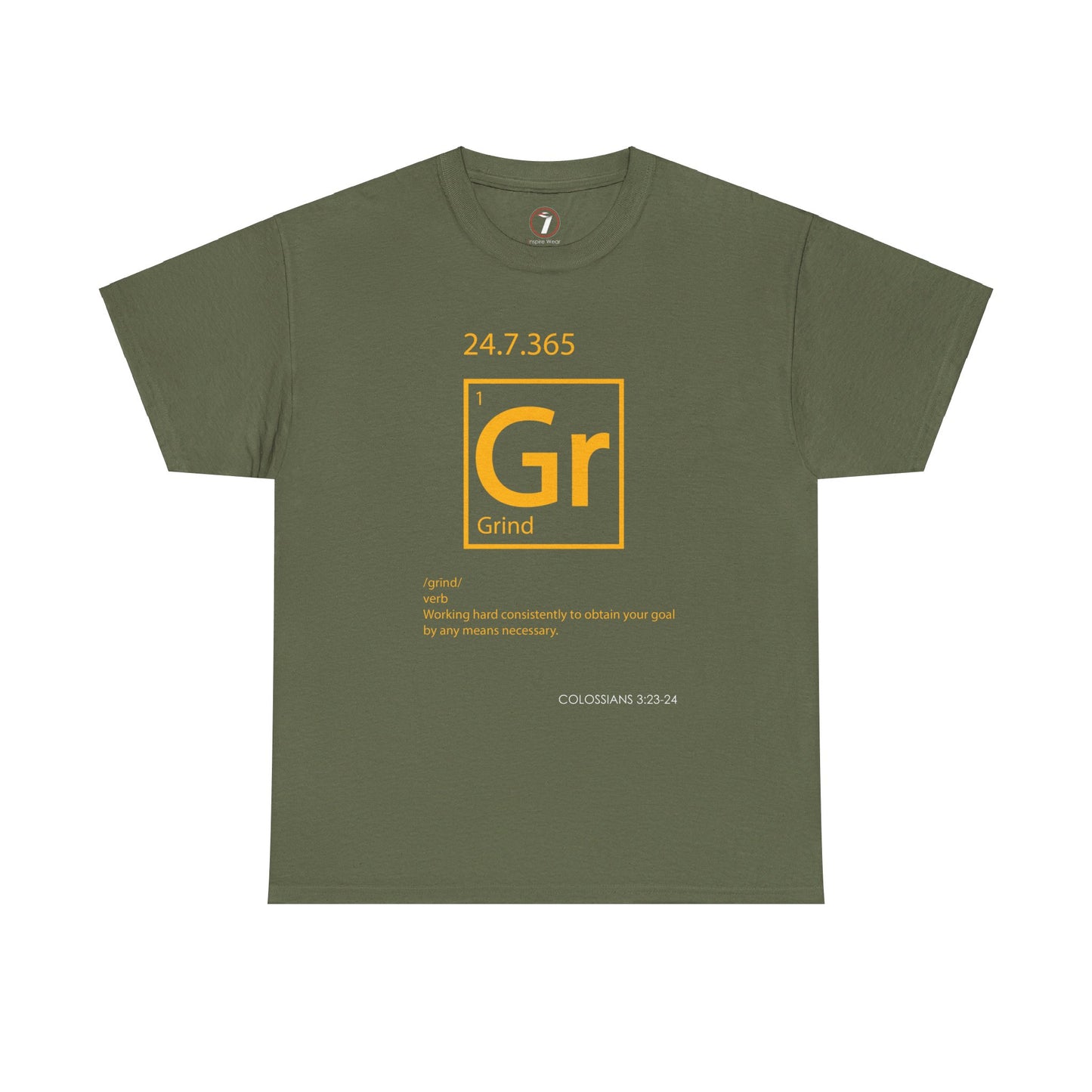 On My Grind Unisex Heavy Cotton Tee