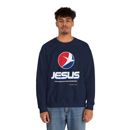"Jesus: One Choice of Every Generation" Crewneck Sweatshirt