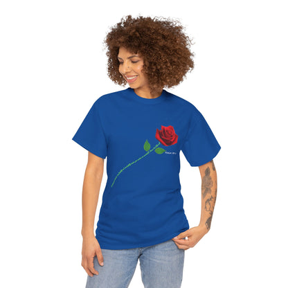 "Fearfully and Wonderfully Made" Rose Affirmative Graphic T-Shirt