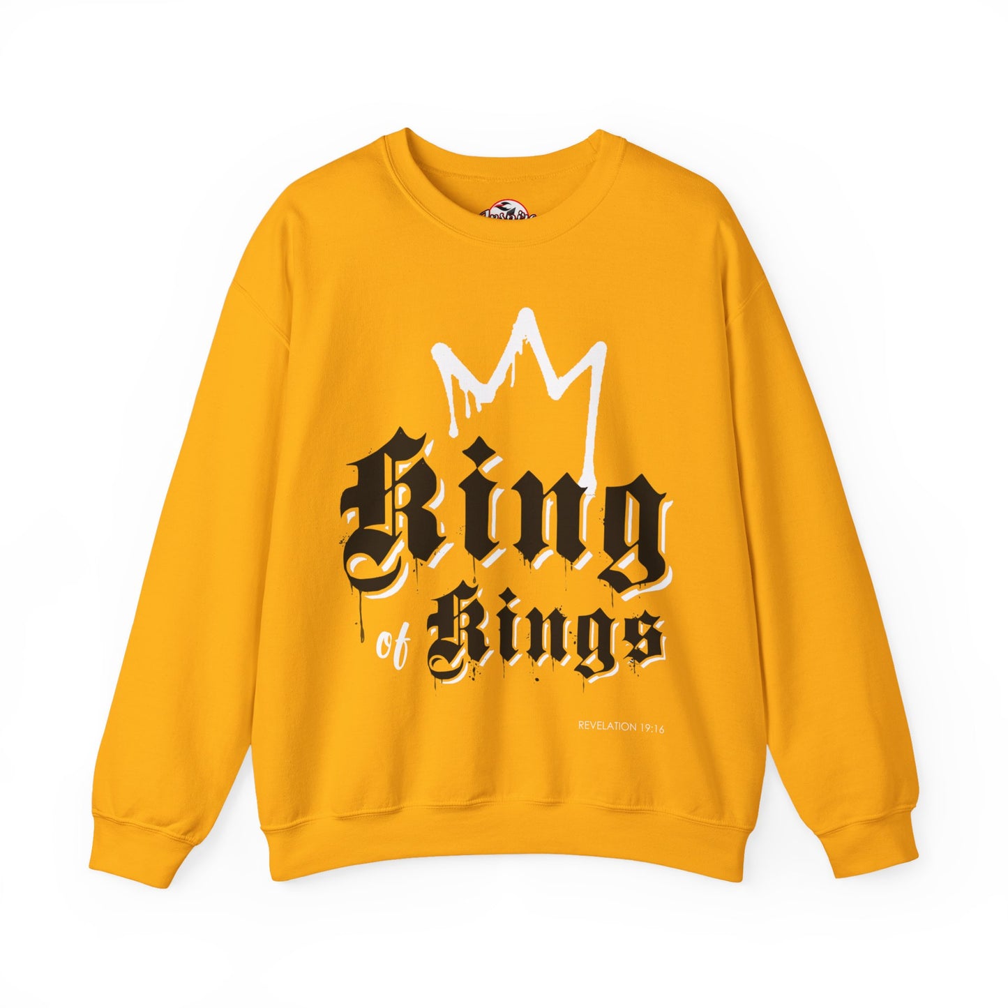 "King of Kings" Inspirational Crewneck Sweatshirt