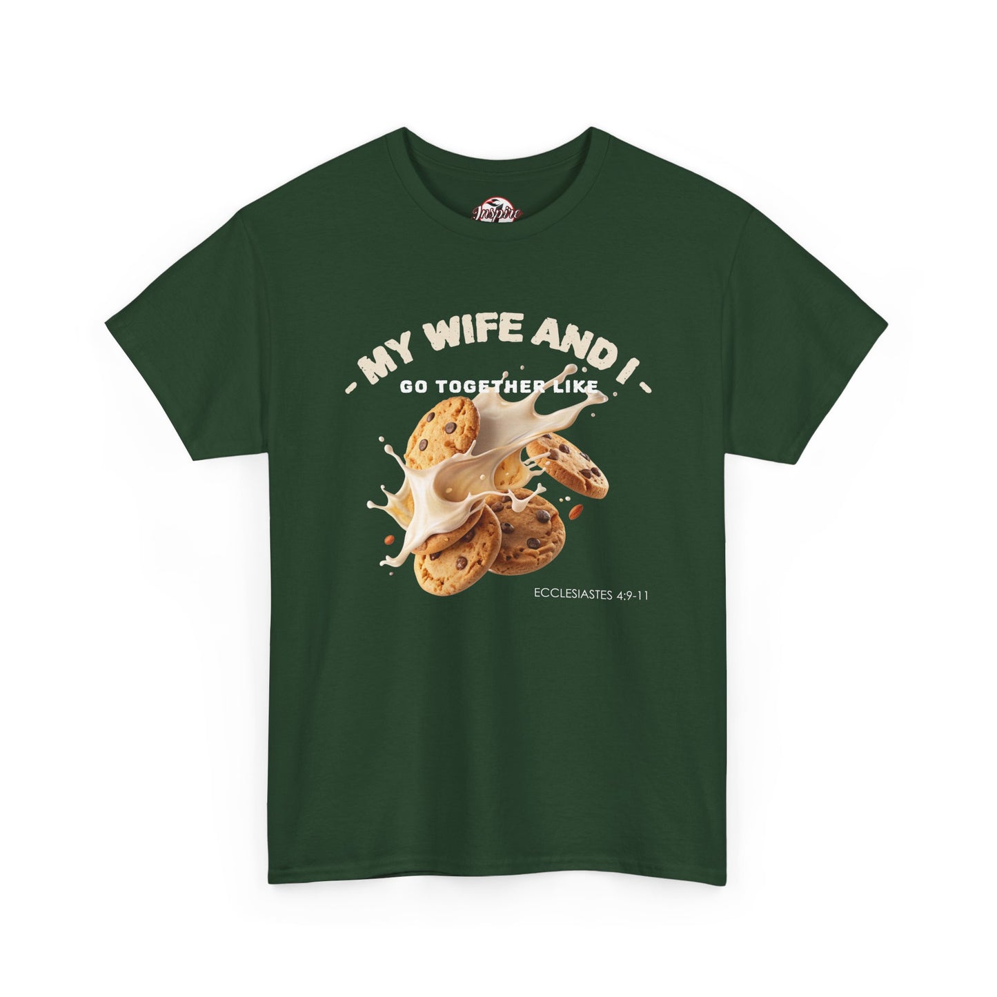 My Wife and I Go Together Like Cookies & Milk Men's Graphic Tee