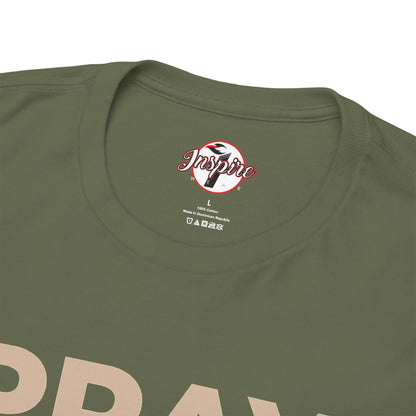"Pray for it, Pray over it, Pray through it" Motivational Graphic T-Shirt