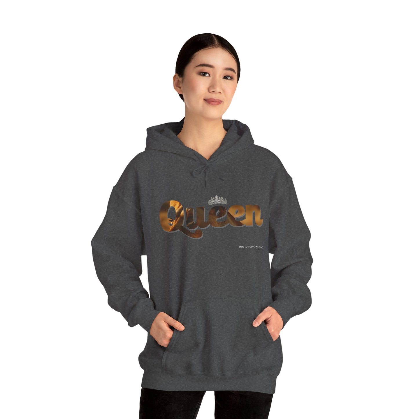 "Queen" Women's Graphic Pullover Hoodie