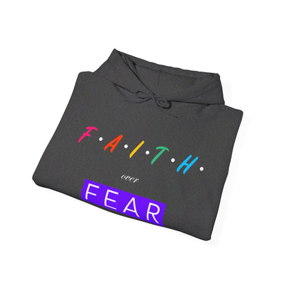 Faith Over Fear Unisex Heavy Blend™ Hooded Sweatshirt