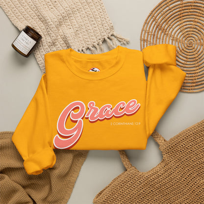 "Grace" Inspirational Crewneck Sweatshirt