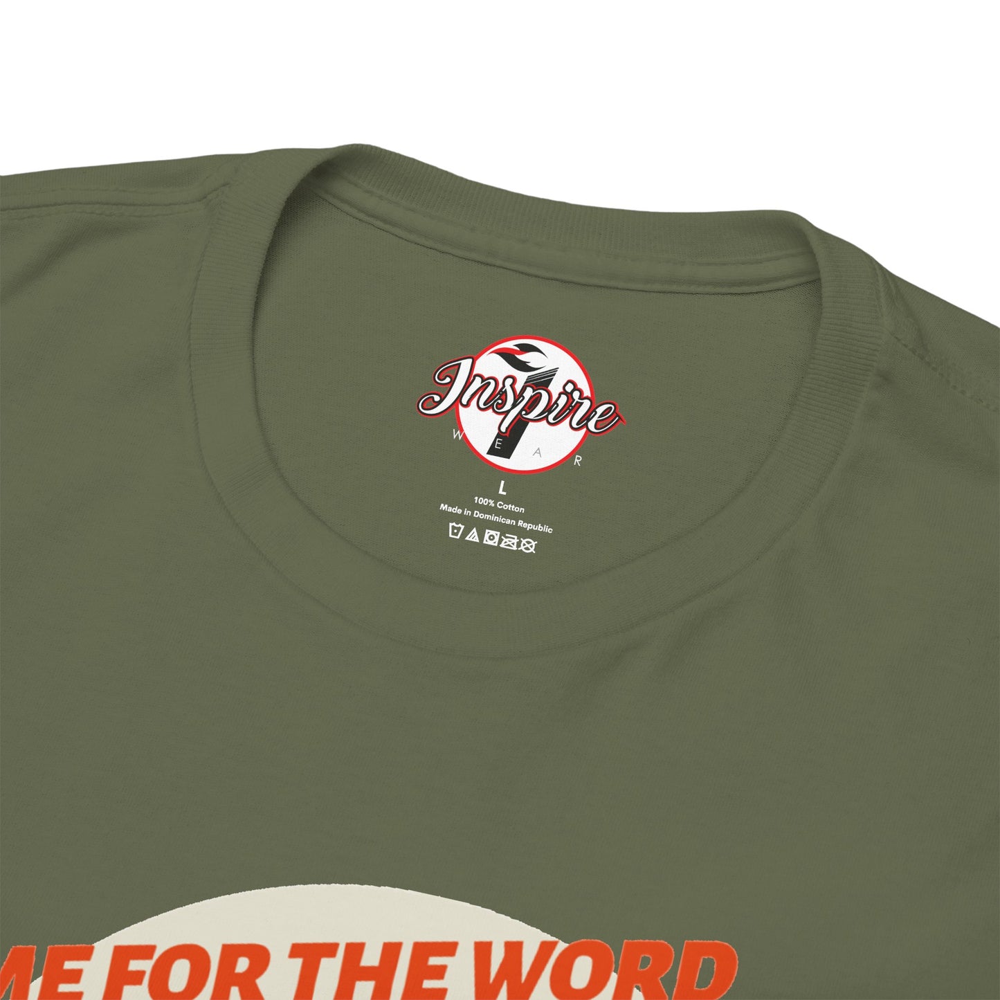 "Come for the Word" Fish Sandwich Graphic T-Shirt