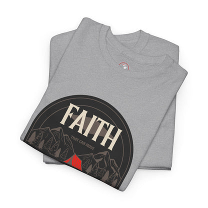 Mountain Moving Faith Unisex Heavy Cotton Tee