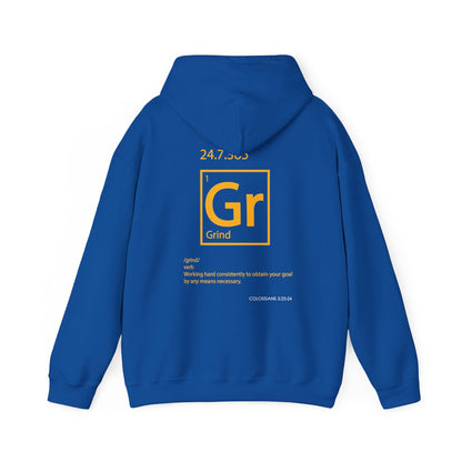 "Grind" Motivational Unisex Pullover Hoodie