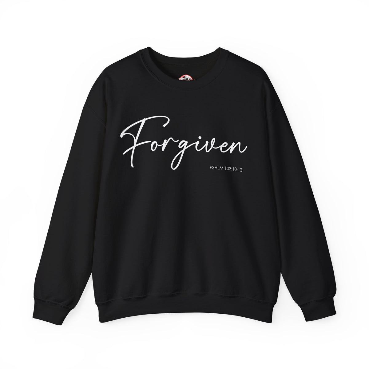 "Forgiven" Inspirational Pullover Crewneck Sweatshirt