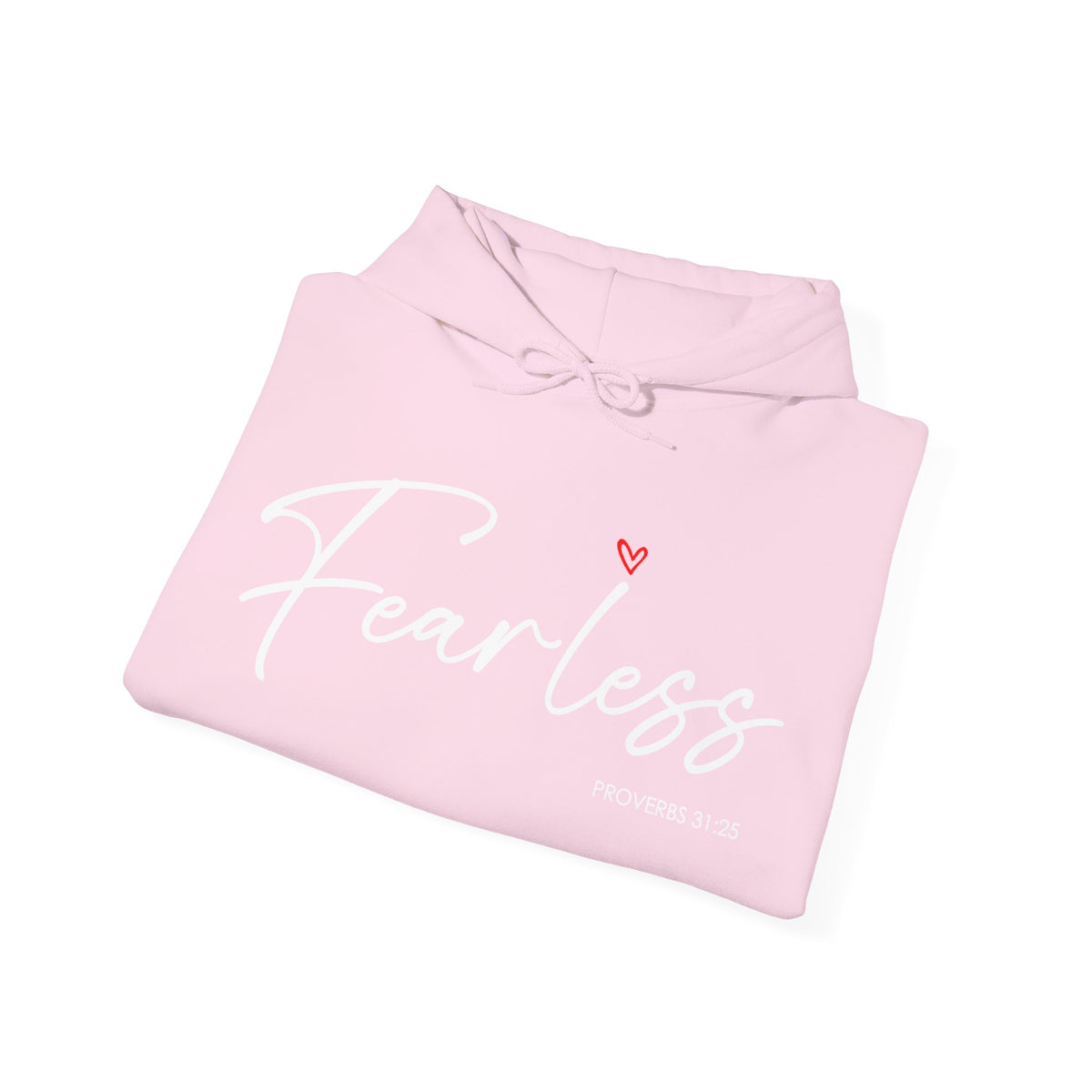 "Fearless" Inspirational Pullover Hoodie