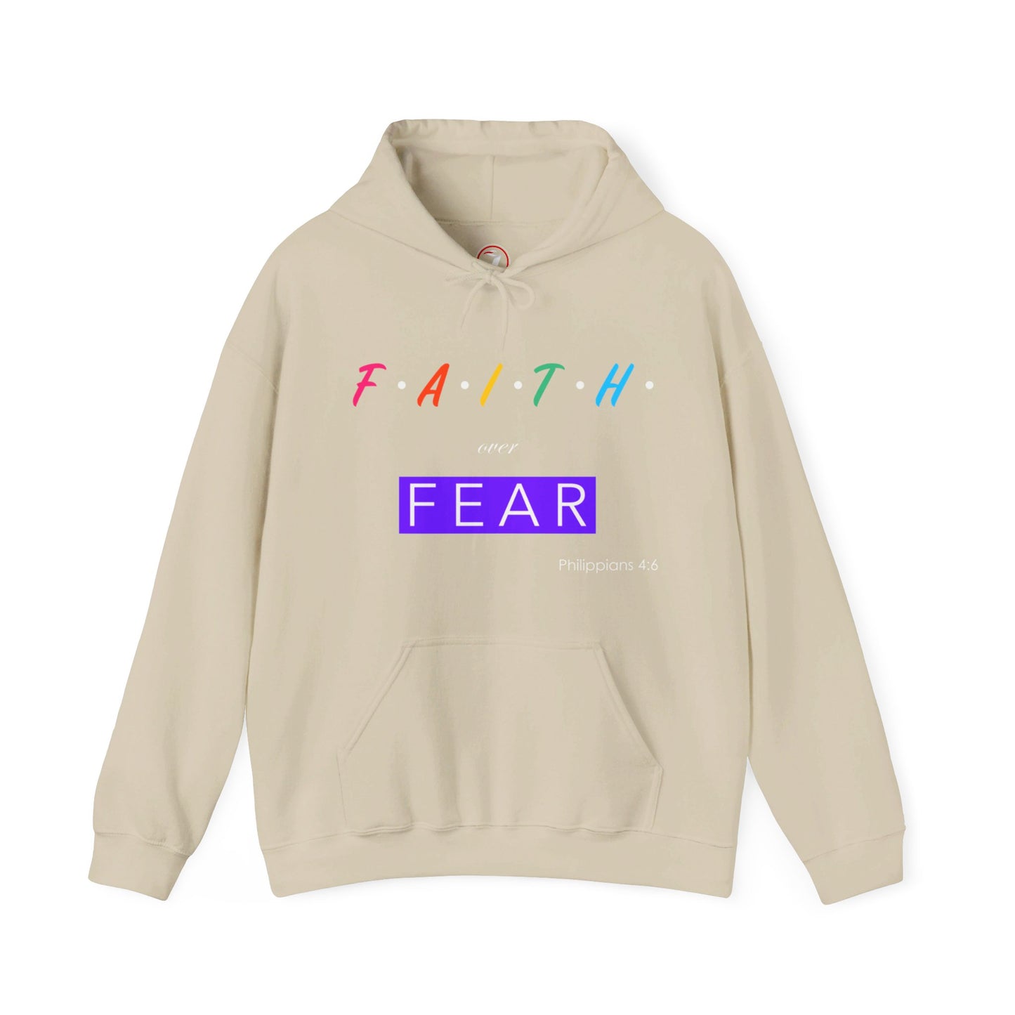 Faith Over Fear Unisex Heavy Blend™ Hooded Sweatshirt