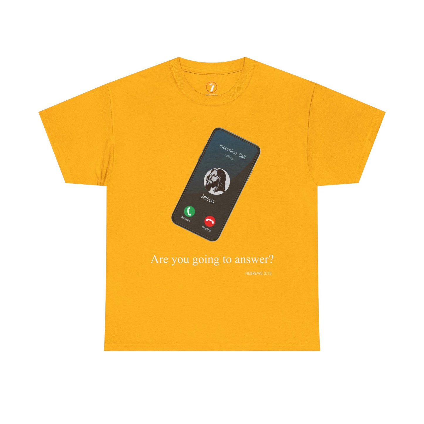 "Are You Going to Answer?" Inspirational Graphic Tee