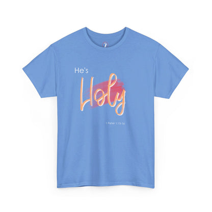 He's Holy Unisex Heavy Cotton Tee