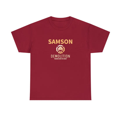 Samson Demolition Unisex Heavy Cotton Tee