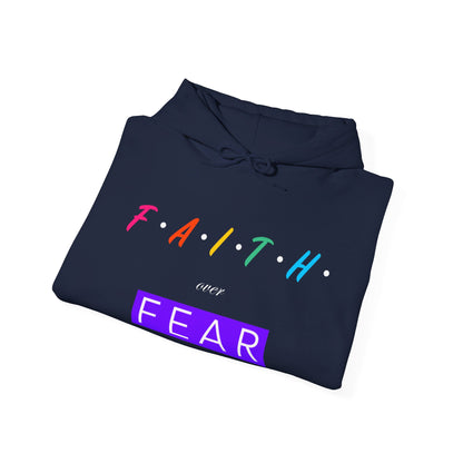 Faith Over Fear Unisex Heavy Blend™ Hooded Sweatshirt