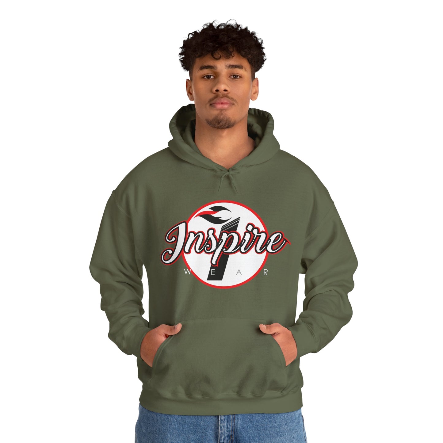 Inspire Wear Baseball Unisex Heavy Blend™ Hooded Sweatshirt