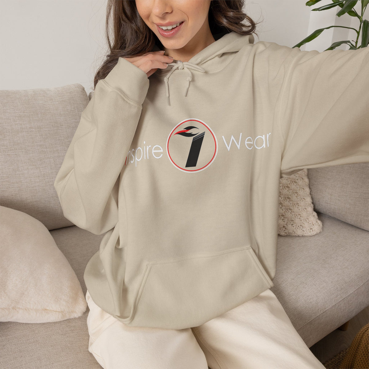 Inspire Wear Classic Logo Pullover Hoodie