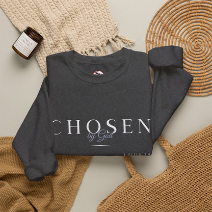 "Chosen by God" Inspirational Crewneck Sweatshirt