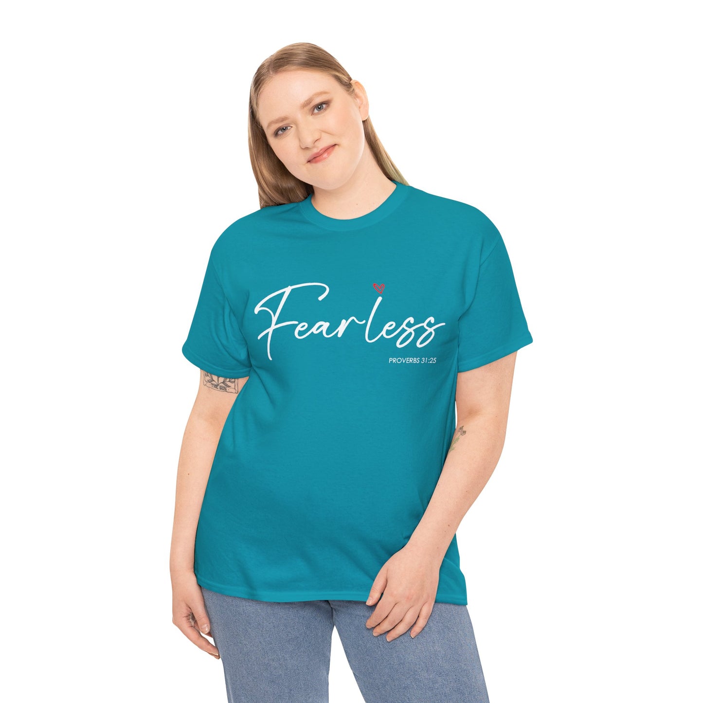 "Fearless" Inspirational Graphic T-Shirt