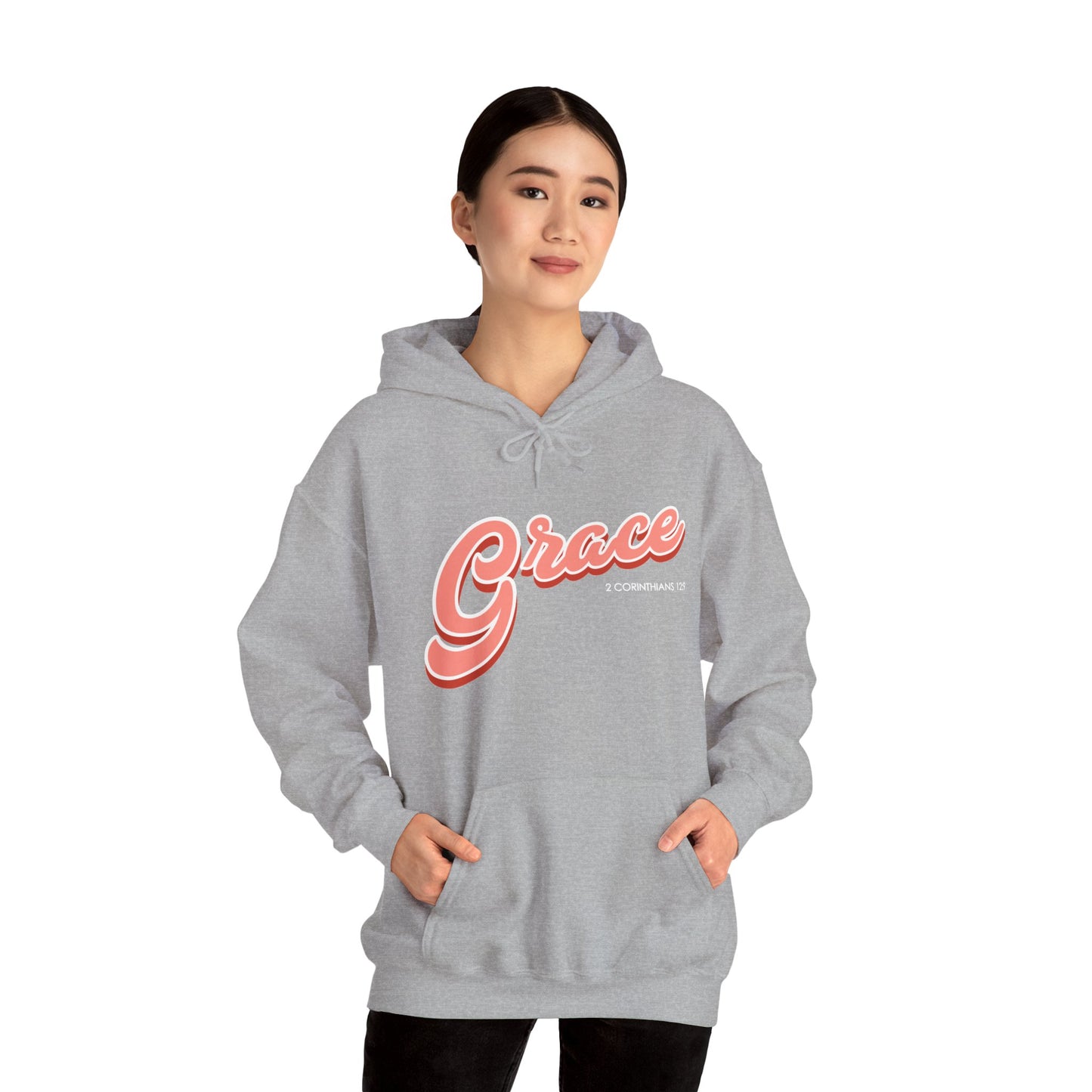 "Grace" Inspirational Pullover Hoodie