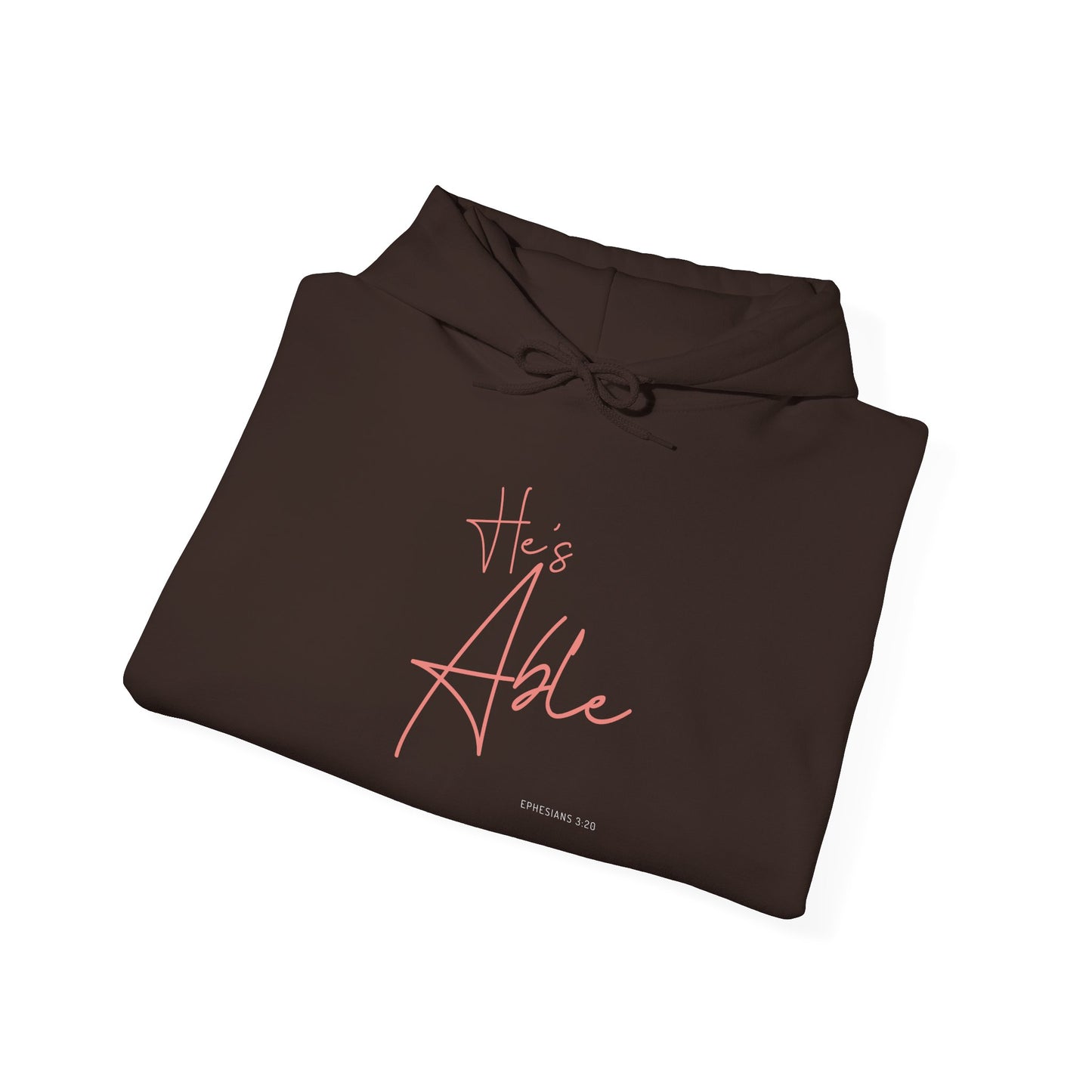 "He’s Able" Faith-Inspired Women's Pullover Hoodie