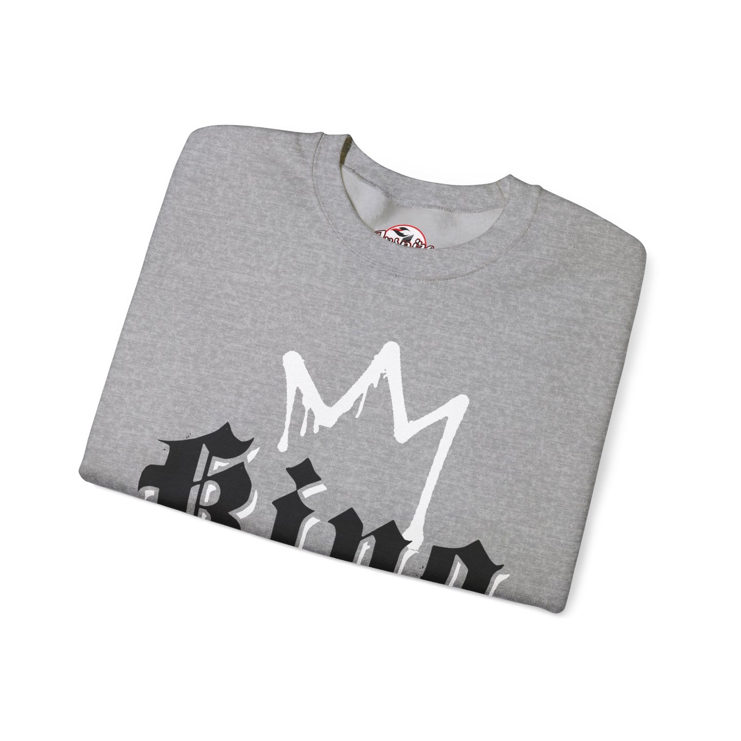 "King of Kings" Inspirational Crewneck Sweatshirt