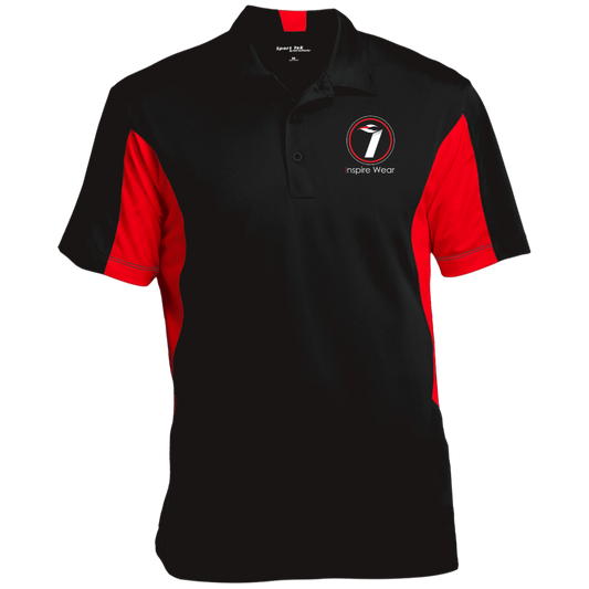 I Wear logo complete ST655 Men's Colorblock Performance Polo