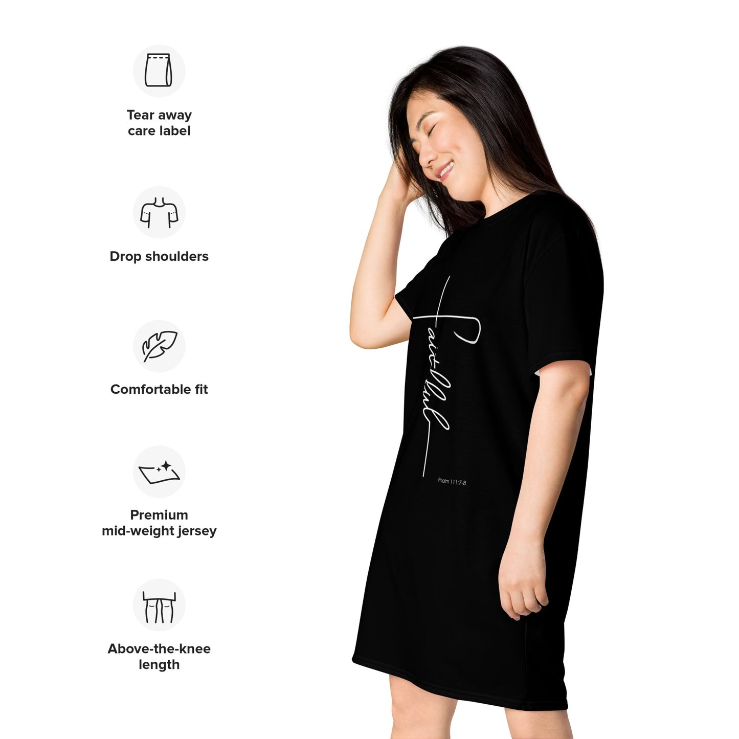 Inspire Wear Faithful T-shirt dress