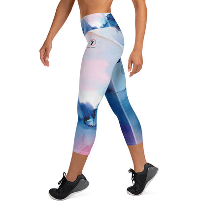 I-Wear Cotton Candy Yoga Capri Leggings