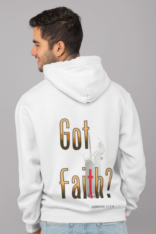 Got Faith Remix All-Over Print Men's Thicken Pullover Hoodie
