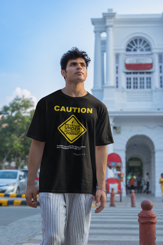 Salvation Under Construction Unisex Heavy Cotton Tee