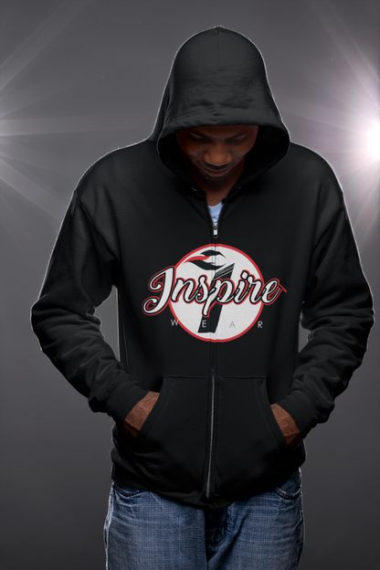 Inspire Wear Sports Unisex Heavy Blend™ Full Zip Hooded Sweatshirt