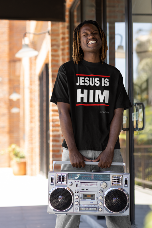 Jesus is Him Unisex Heavy Cotton Tee