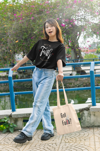 "Walk By Faith, Not By Sight" Motivational T-Shirt