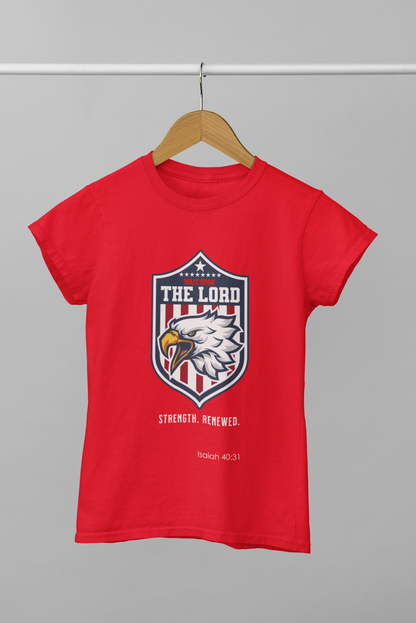 Wait Upon the Lord Unisex Heavy Cotton Tee