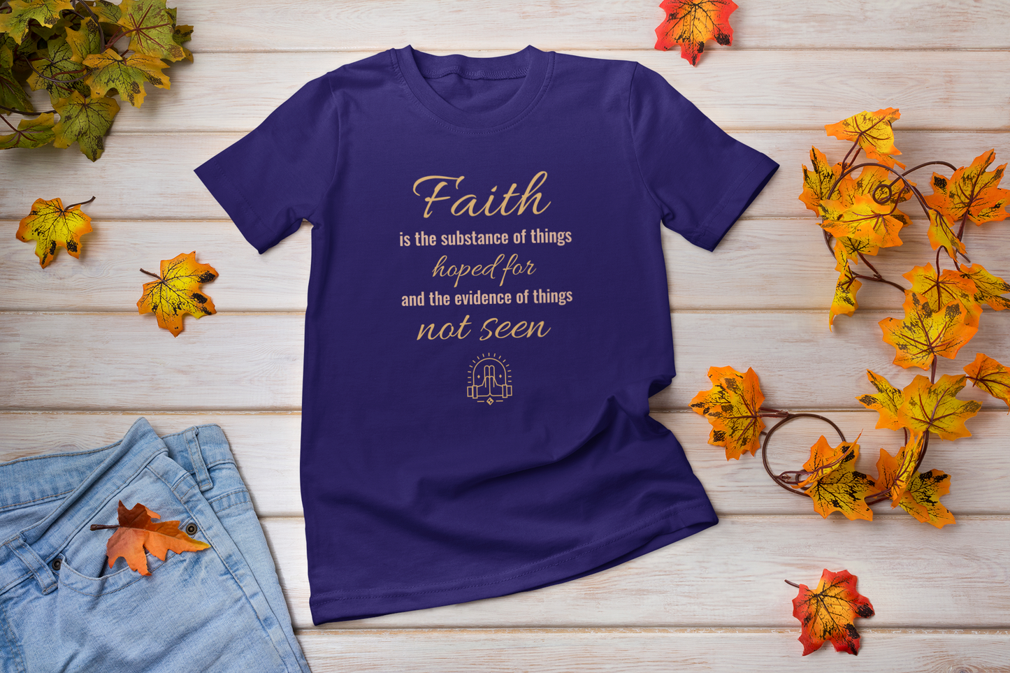 Faith is the substance Unisex Heavy Cotton Tee