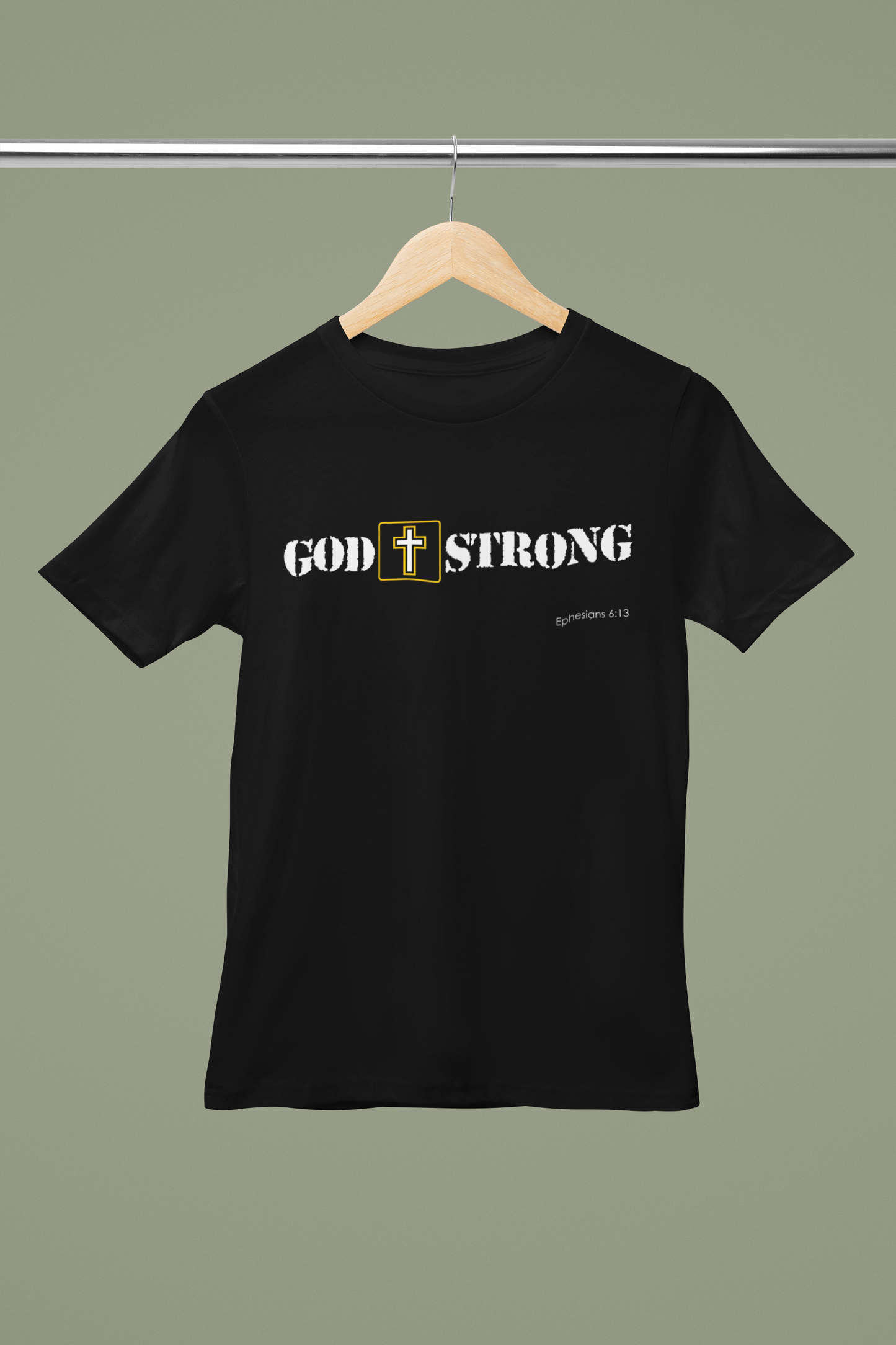 God Strong Unisex Heavy Cotton Tee