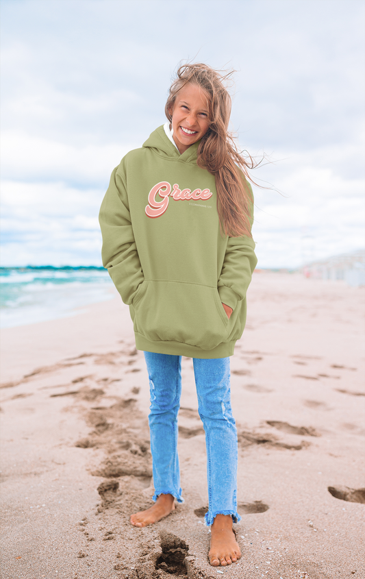 "Grace" Inspirational Pullover Hoodie