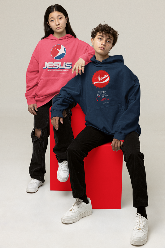 Things Go Better with Christ - Unisex Hooded Sweatshirt