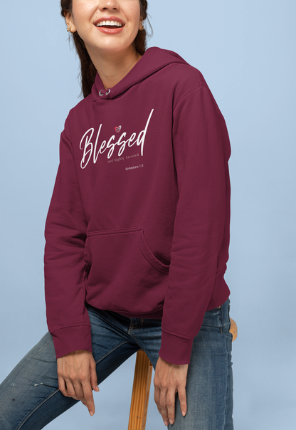 "Blessed" Women's Inspirational Pullover Hoodie