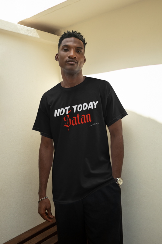 Not Today Satan Unisex Tee