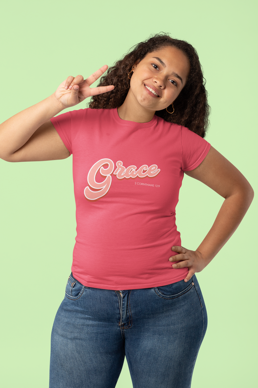 Grace Script Women's Graphic T‑Shirt
